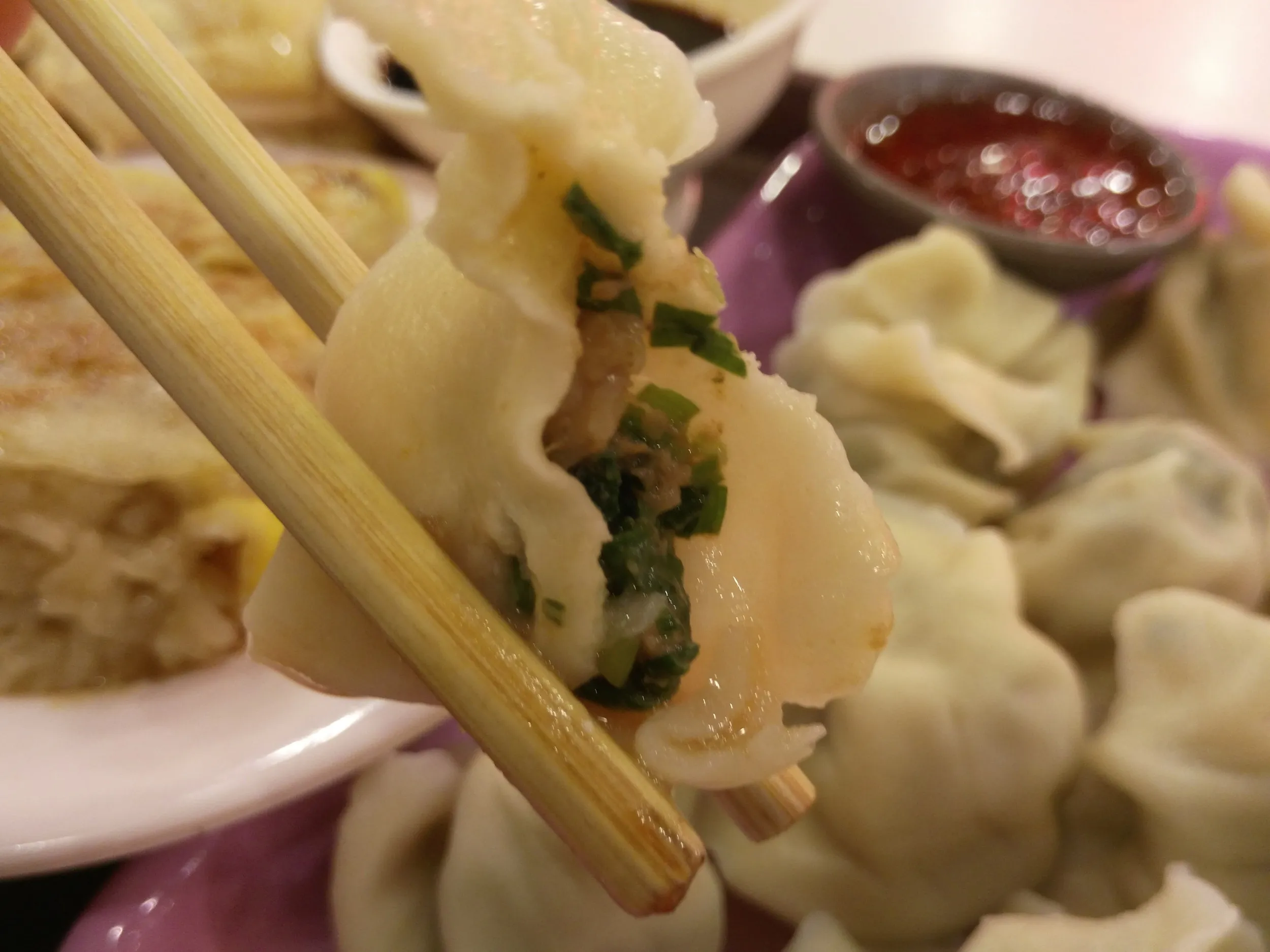 水餃子を実食