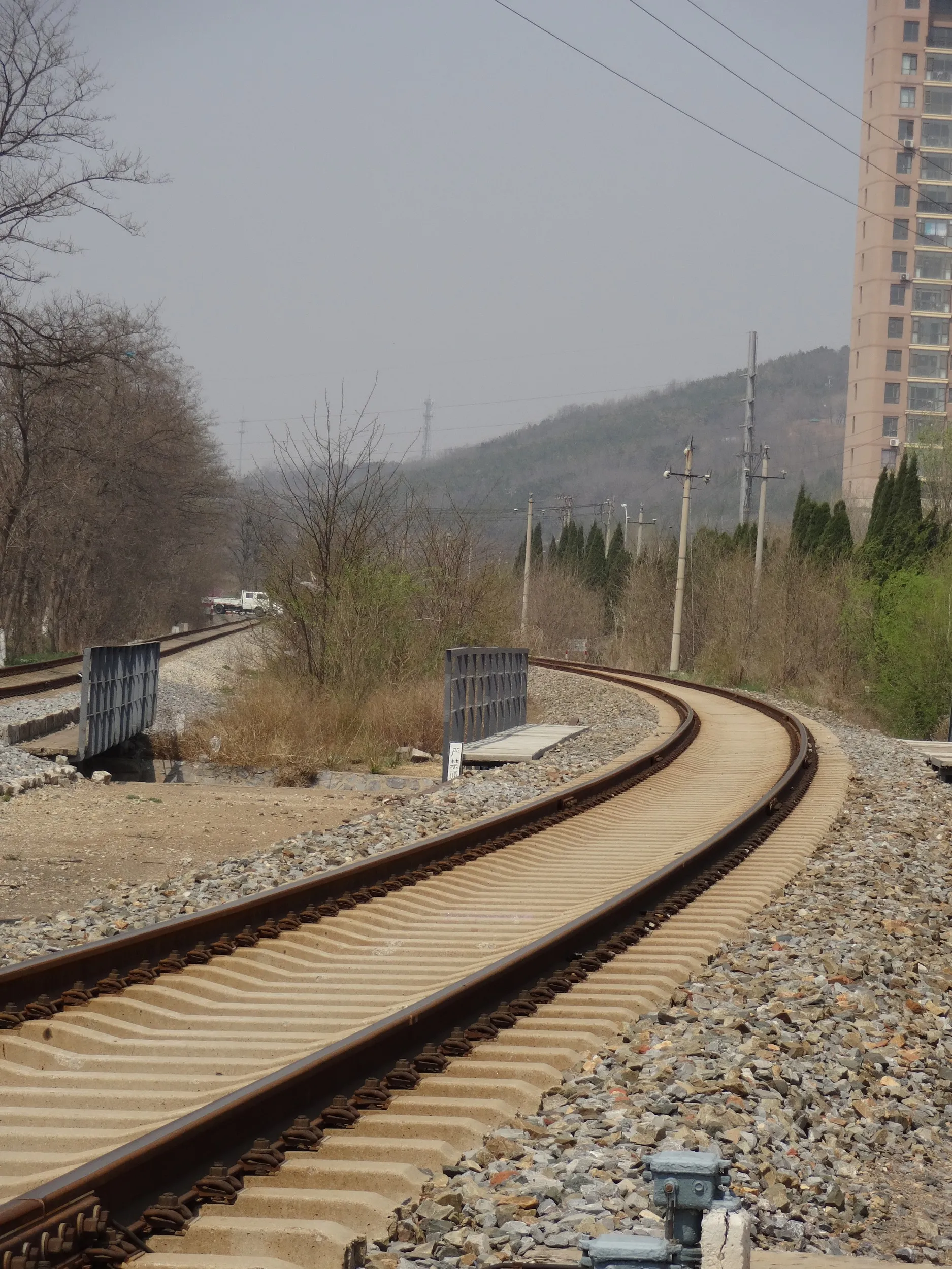 廃線の線路