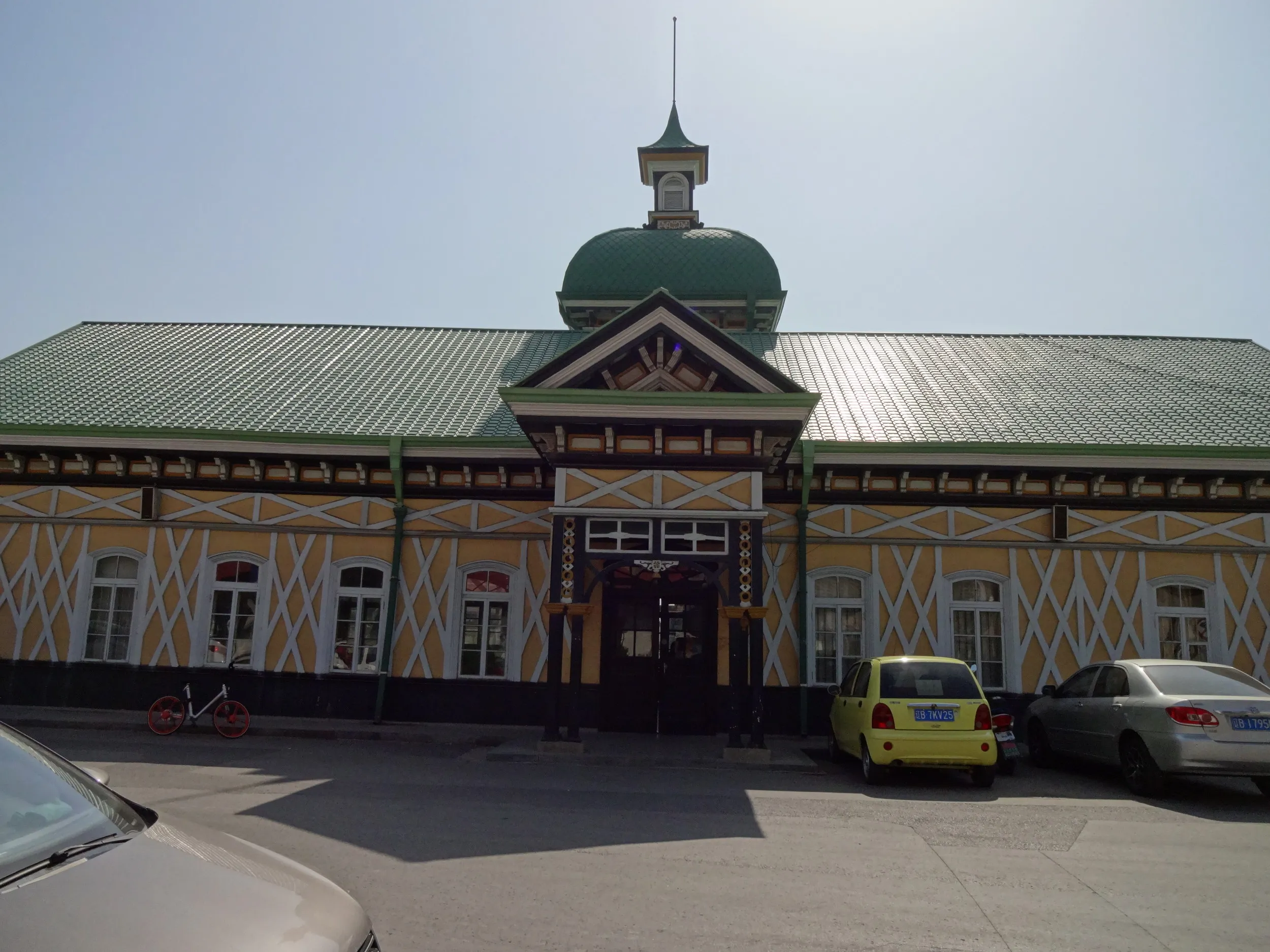 旅順駅正面