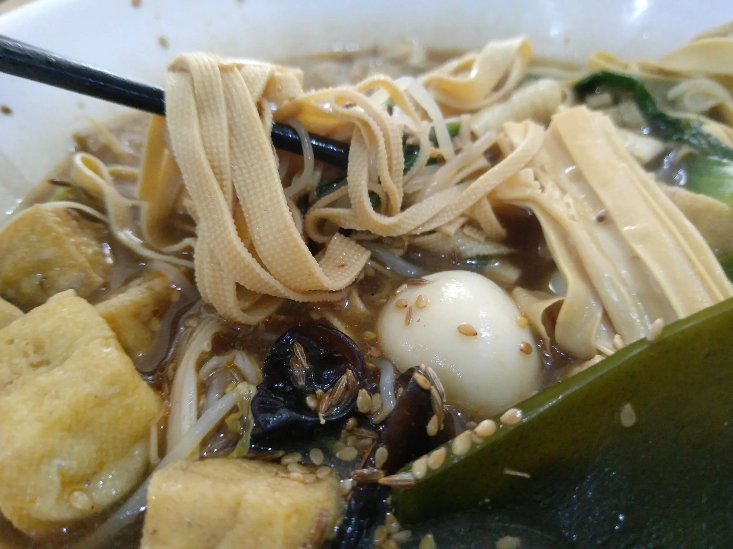 夕飯の麻辣湯