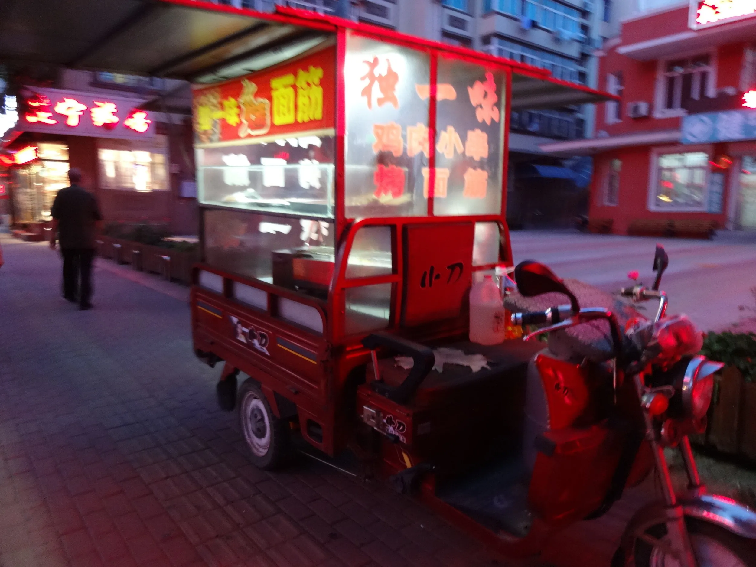 旅順の街中