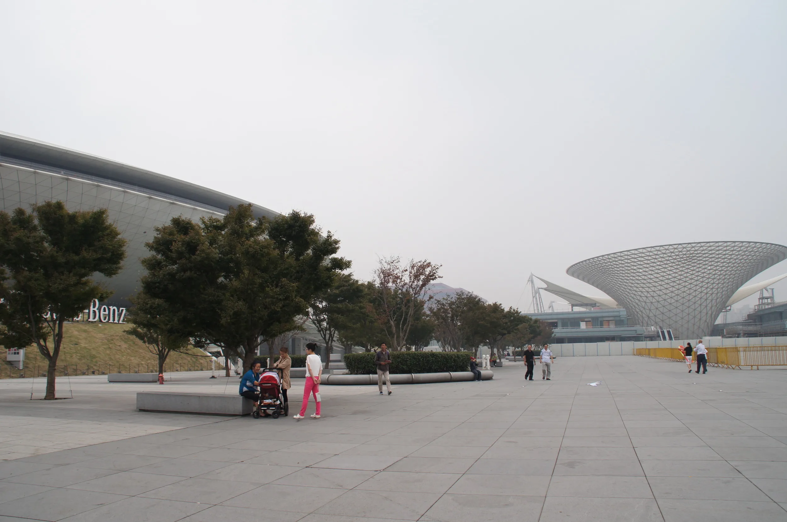 ベンツ文化センター付近の風景