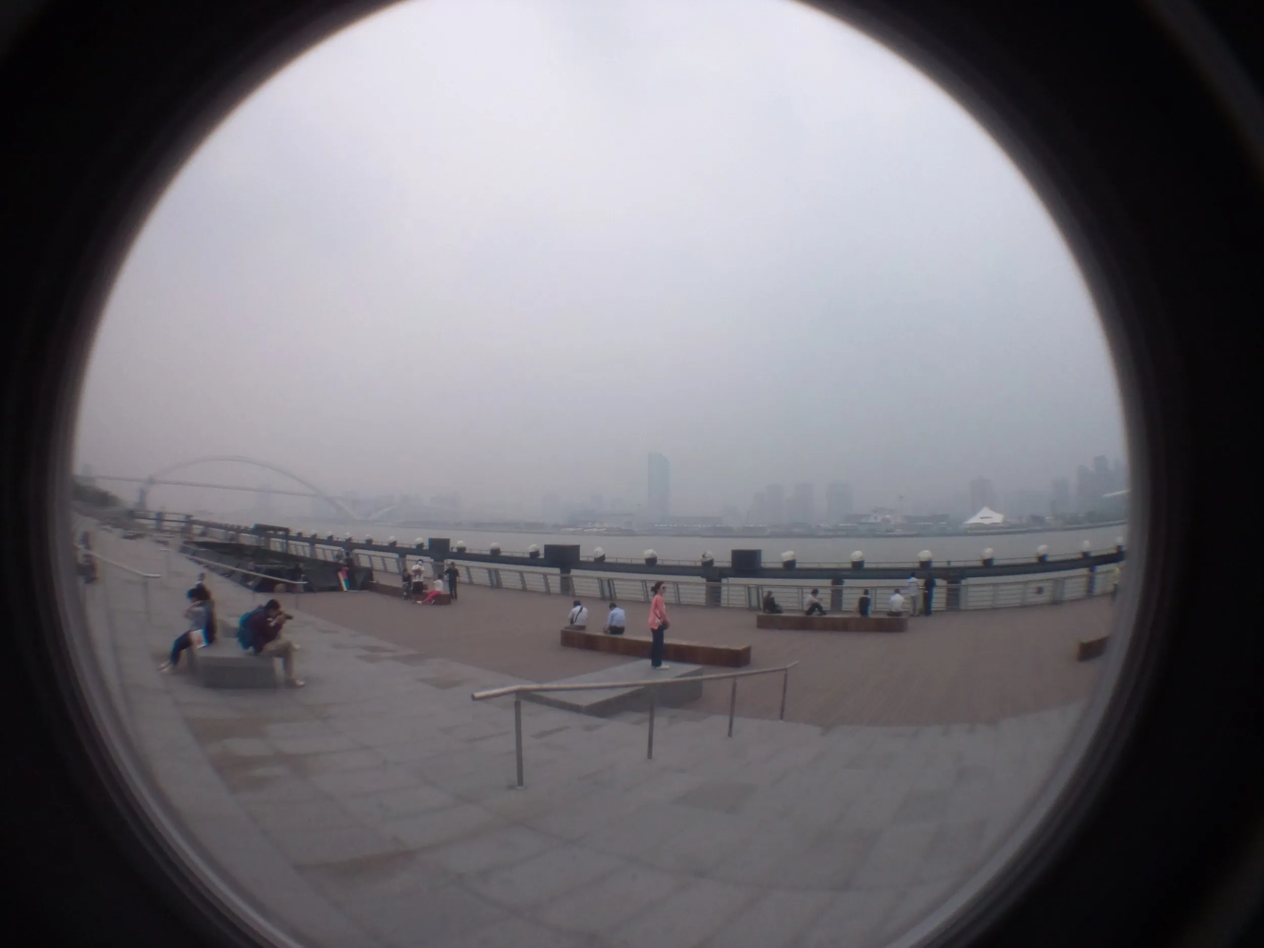 世博公園(魚眼レンズ)