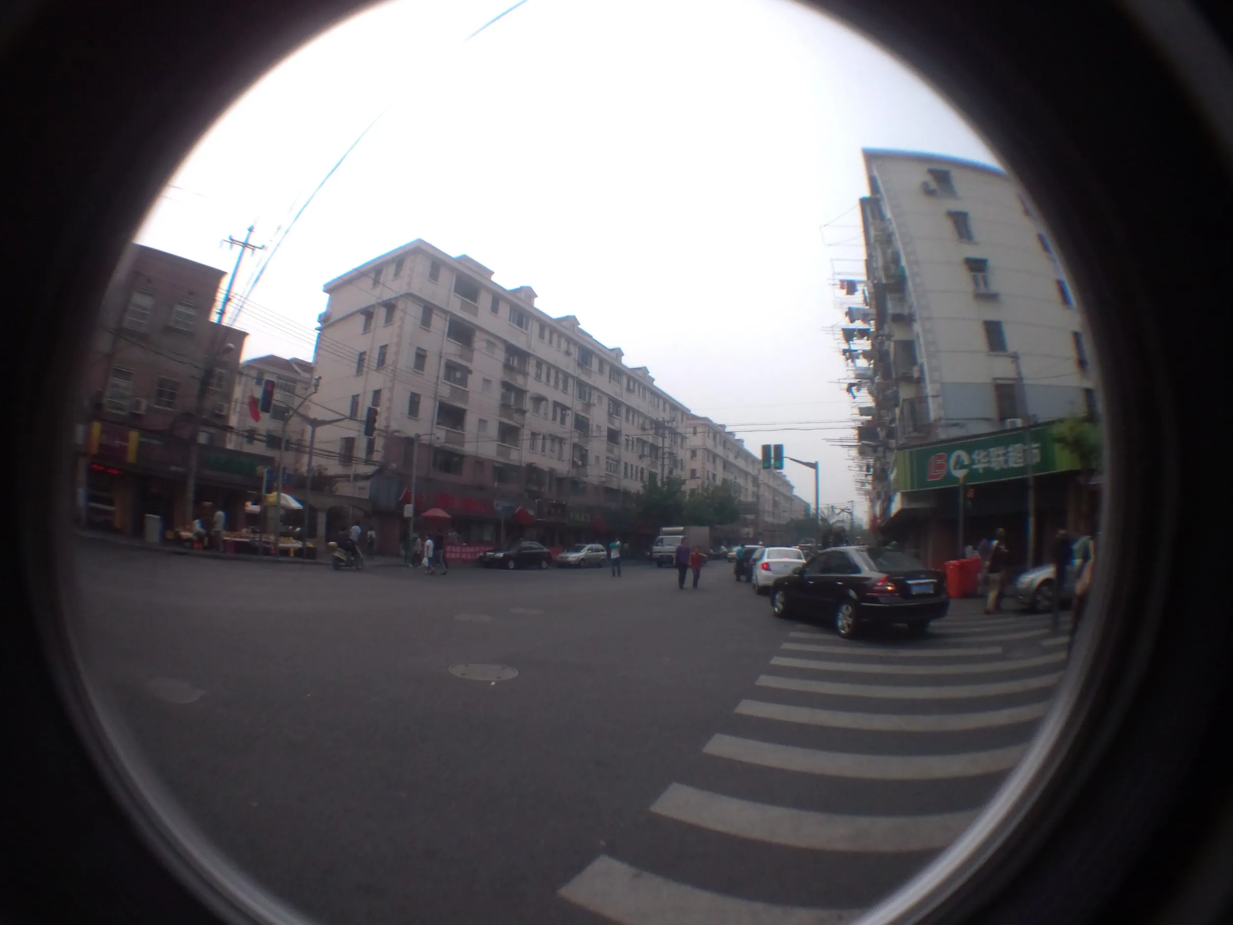 昌里路の屋台付近