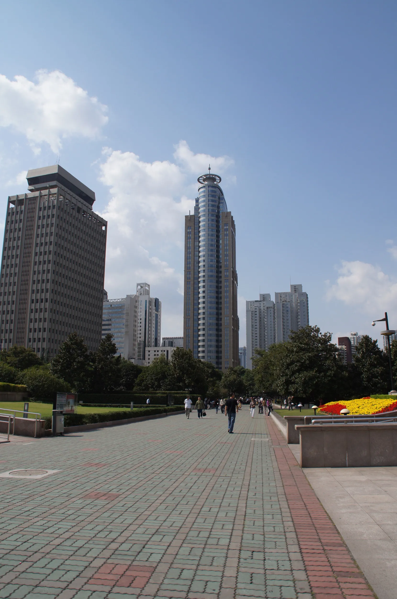 人民広場の風景