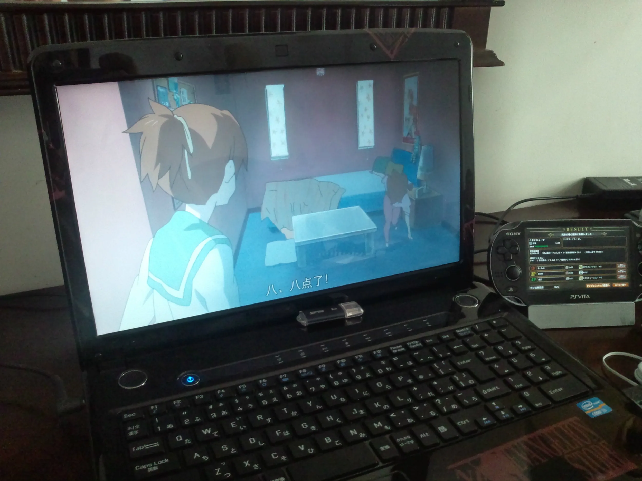 DVD再生を確認