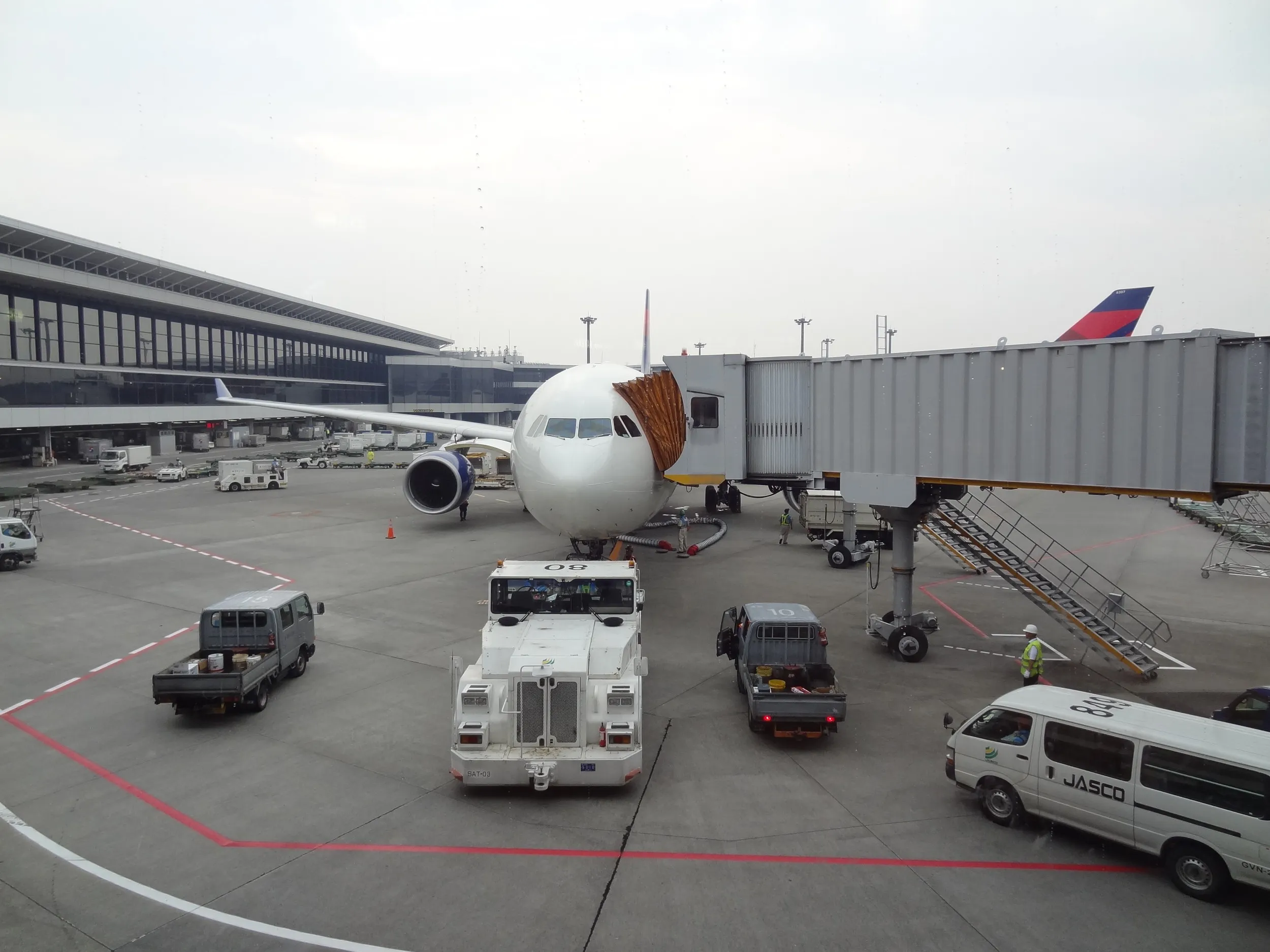 成田空港からデルタ航空で出発