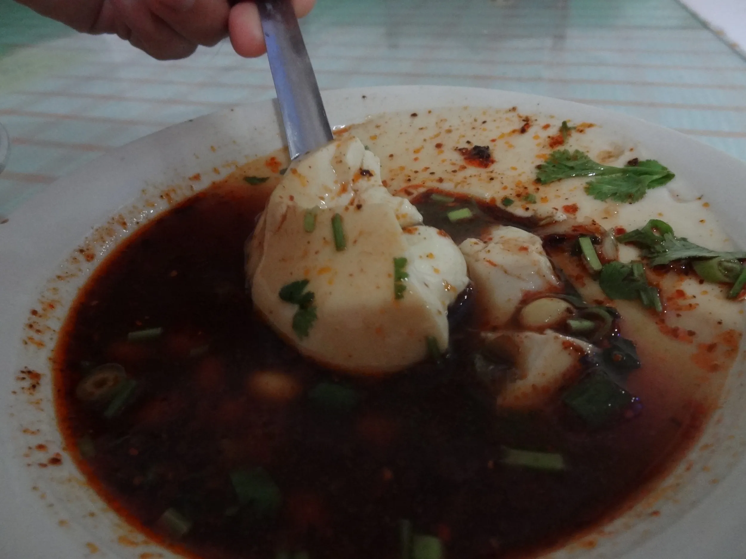 偽物の豆腐脳