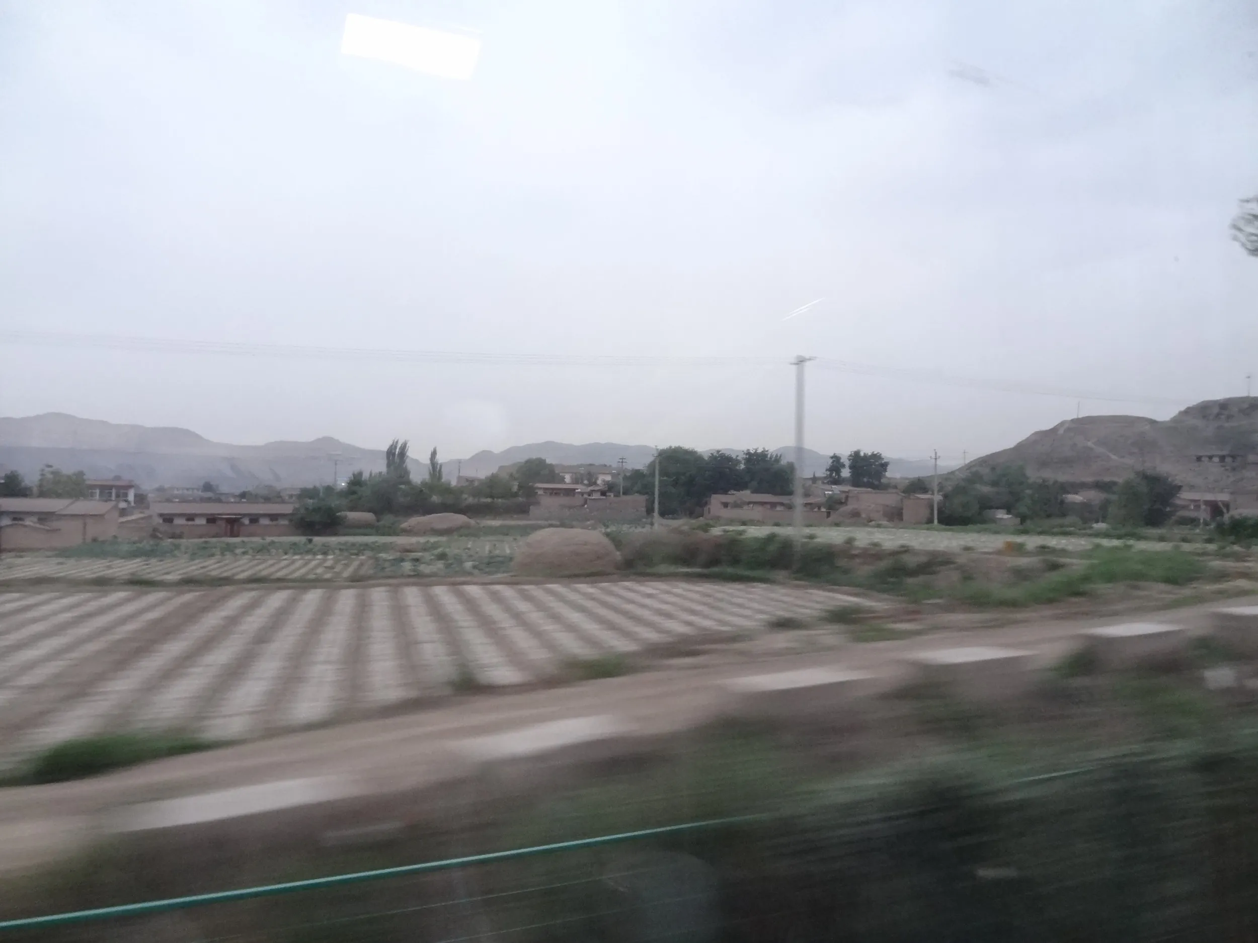 農村の風景