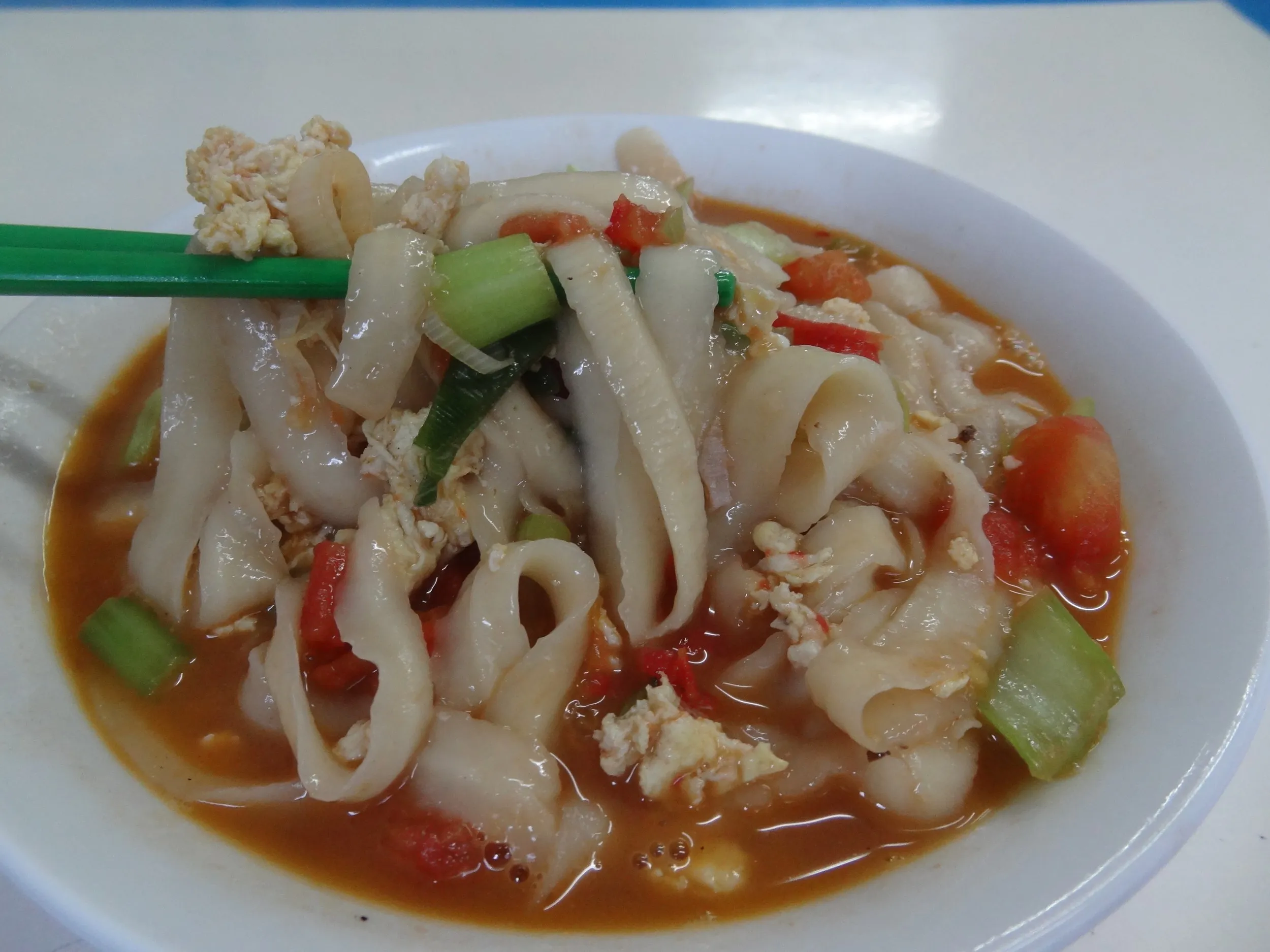 野菜の刀削面