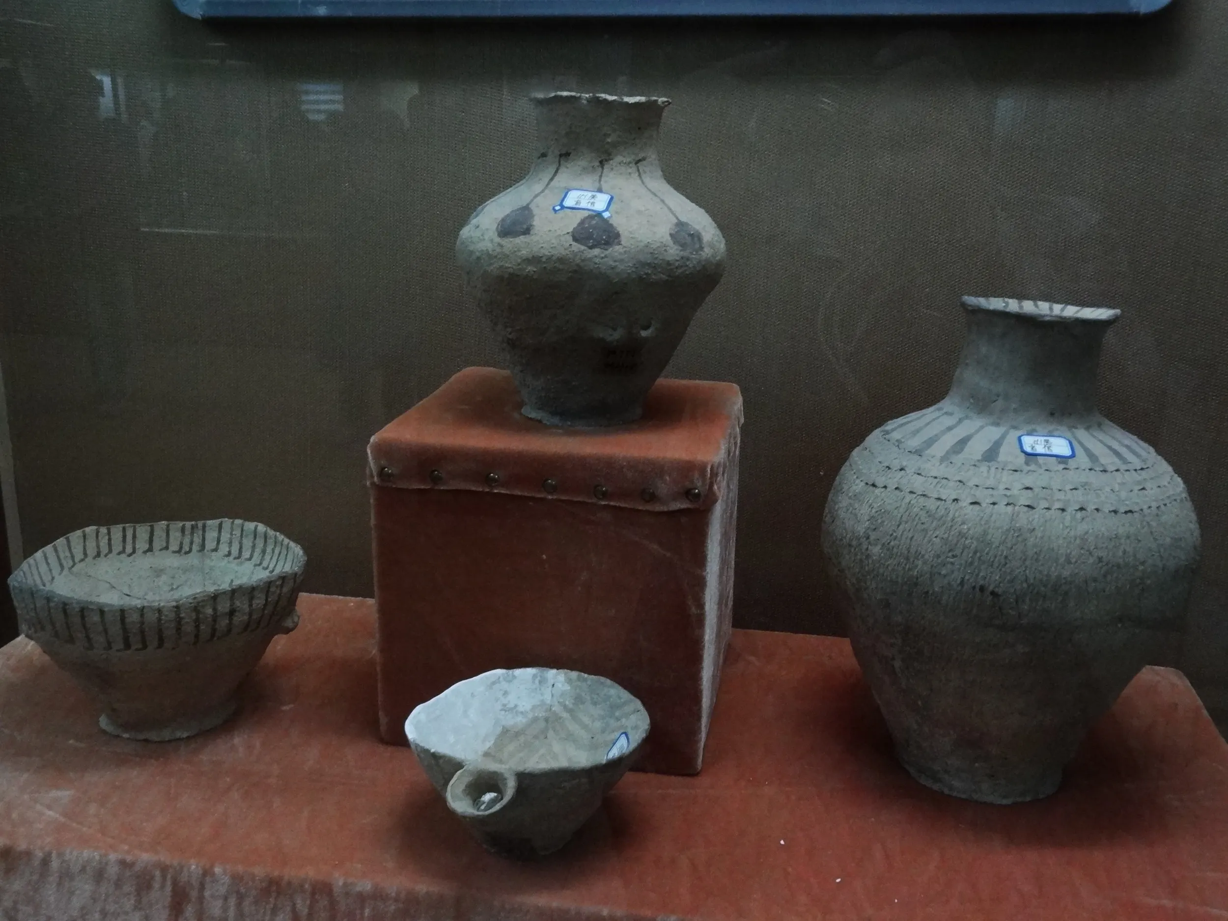 土器類の展示