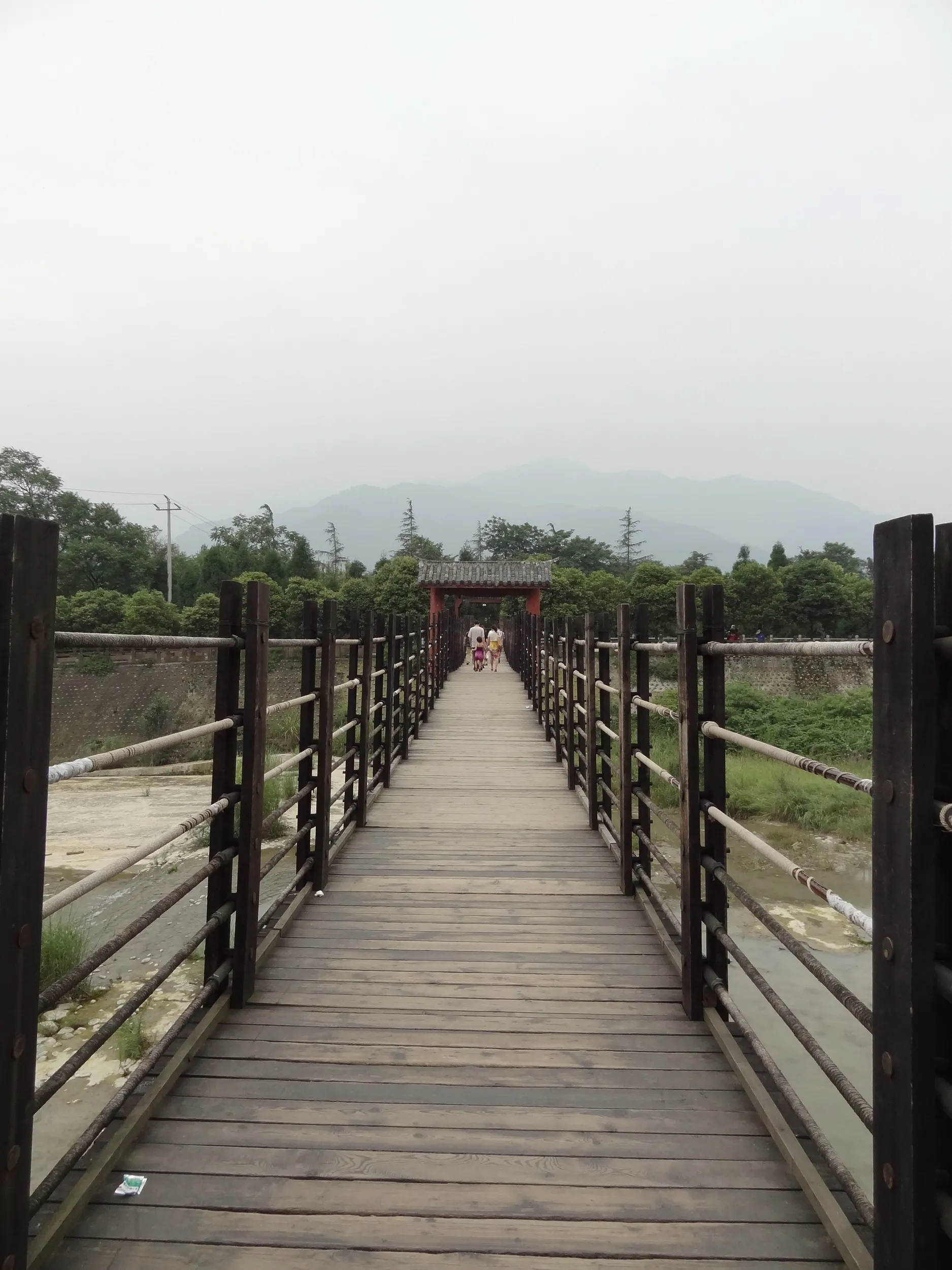 吊り橋 安瀾索橋