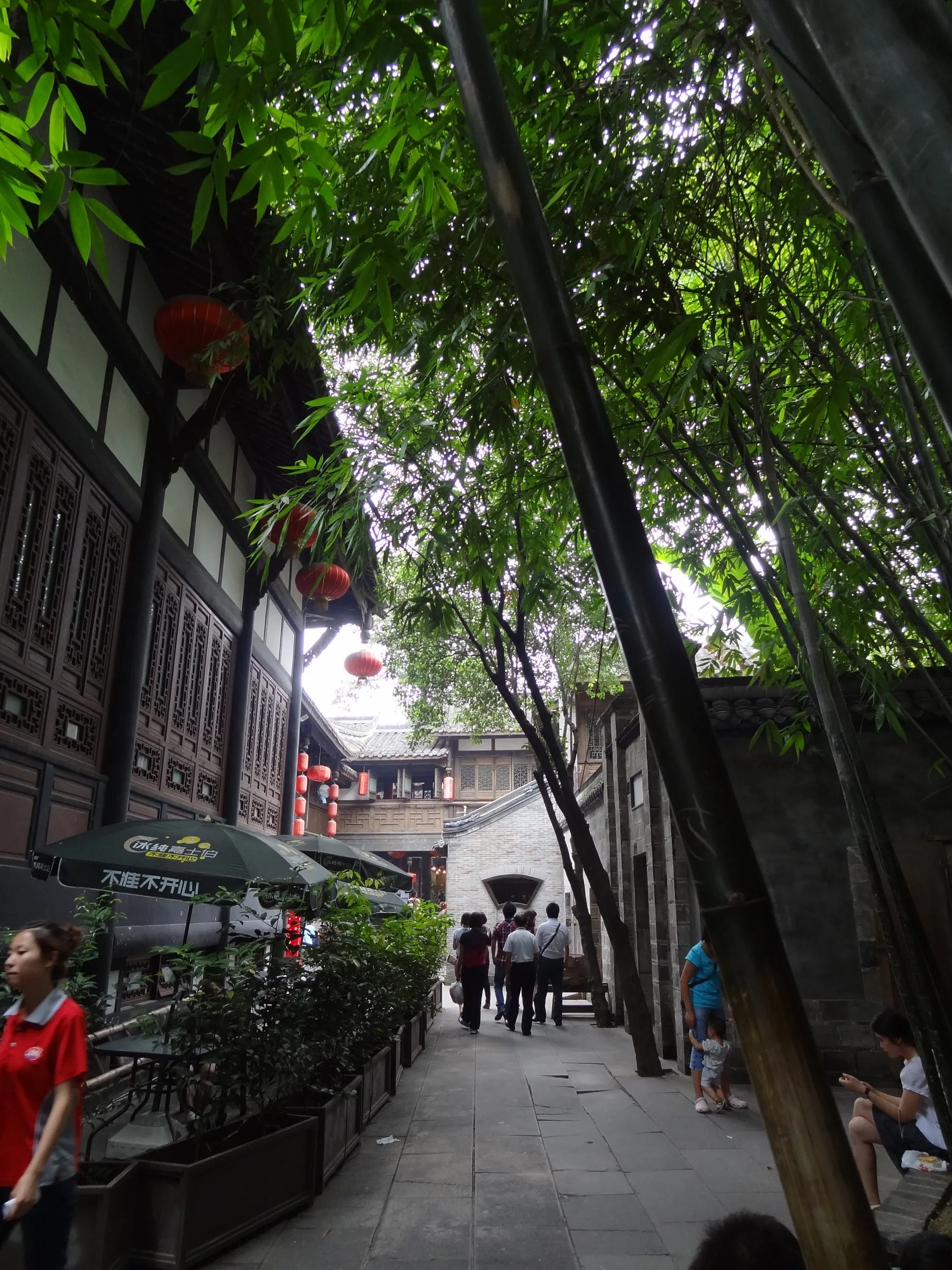 錦里の風景