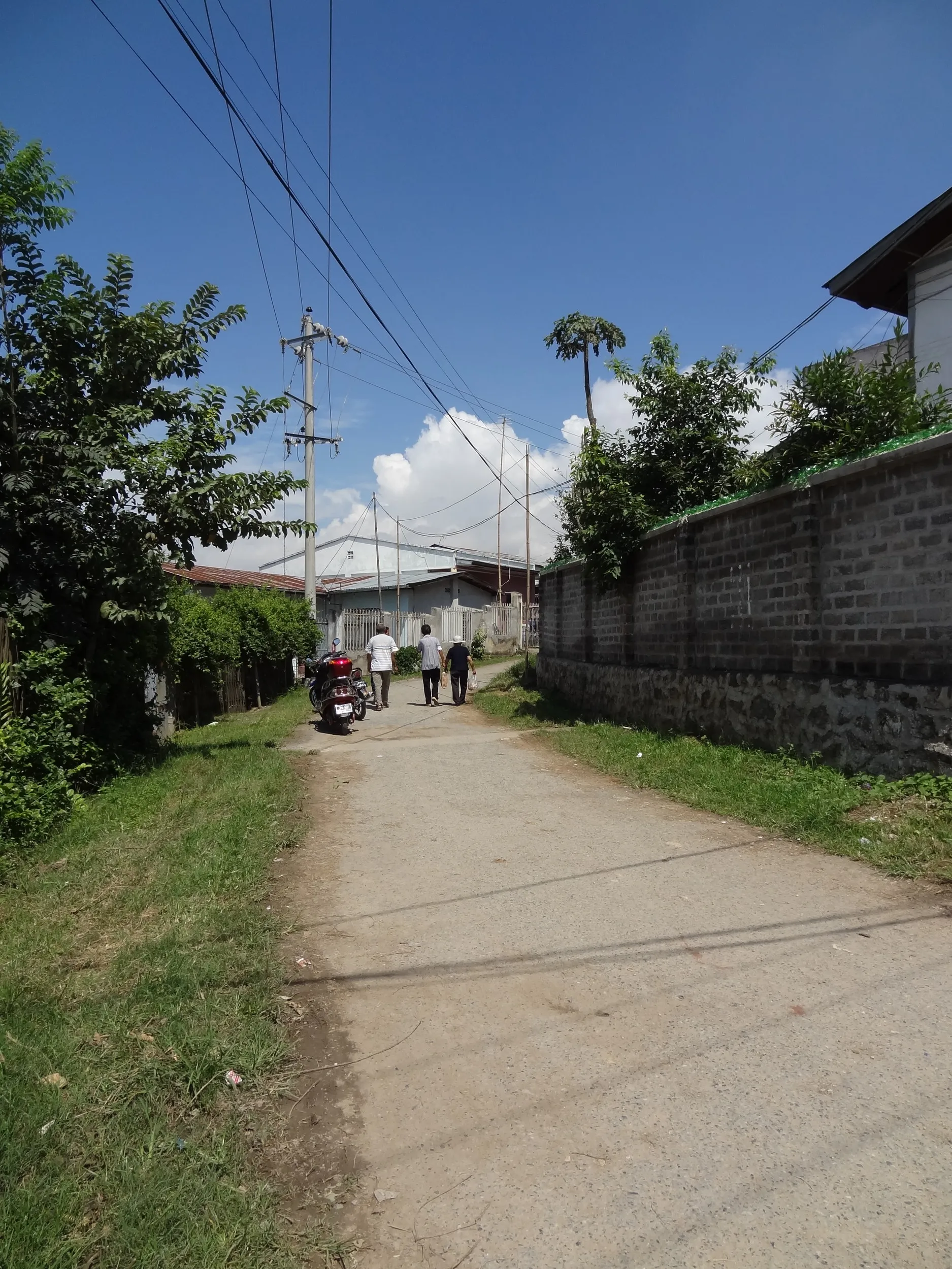 裏路地の風景