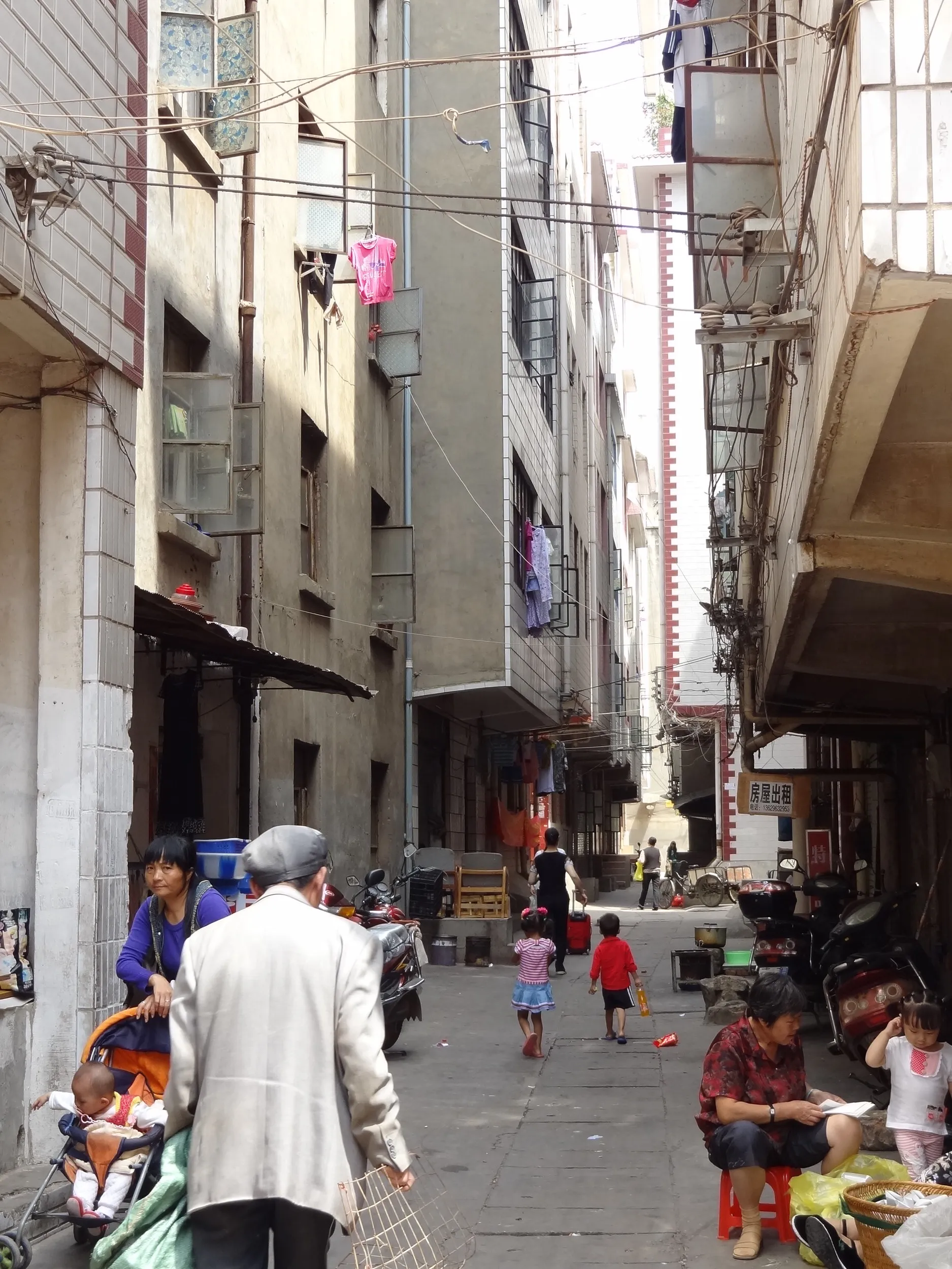 路地裏の風景