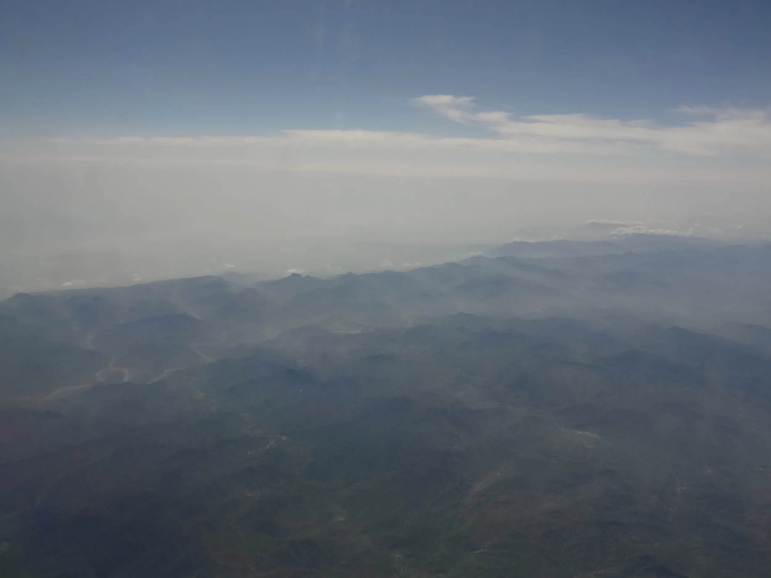 連山の風景