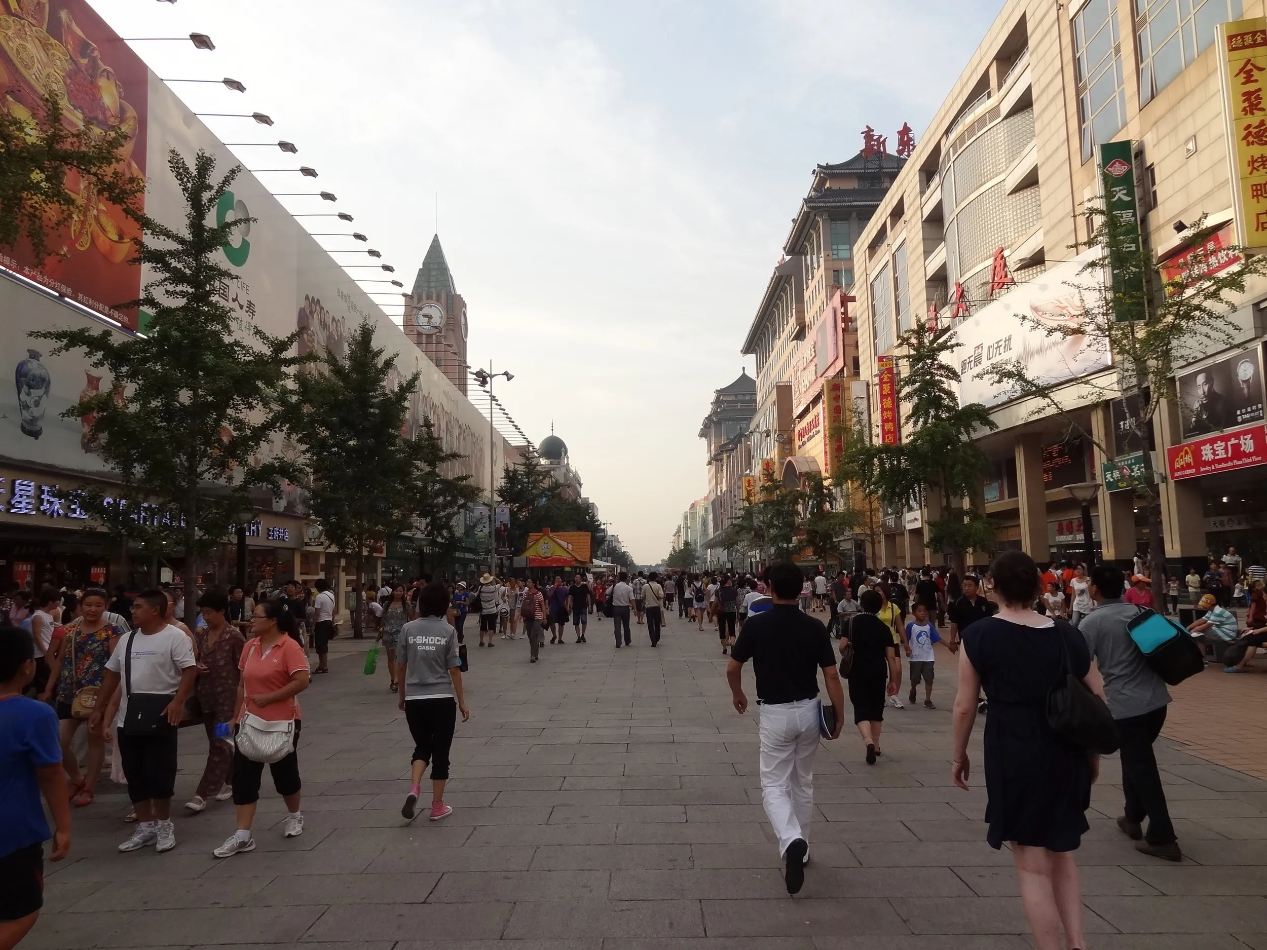 王府井の風景